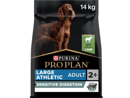 82506 4 pro plan large adult athletic sensitive digestion jehneci 14kg 1