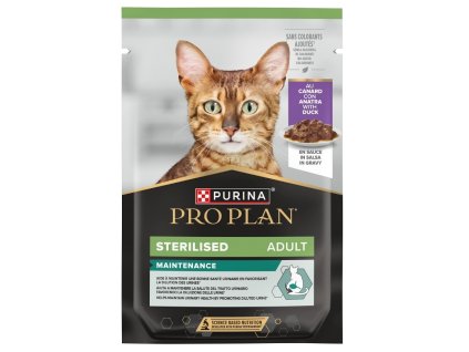 105865 pro plan cat kapsic ka sterilised kachna 85g