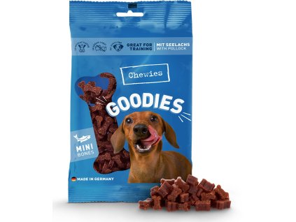 86562 2 chewies goodies pamlsky s treskou 125g