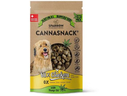 89634 1 sparrow dog cannasnack with cbd chicken 150g
