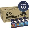 82614 4 felix fantastic multipack masovy vyber v zele 80x85g z kategorie chovatelske potreby a krmiva pro kocky krmivo a pamlsky pro kocky kapsicky pro kocky