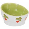37662 2 nobby keramicka ergonomicky tvarovana miska pro hlodavce redkvicky 11x7cm 180ml z kategorie chovatelske potreby a krmiva pro hlodavce a mala zvirata misky napajecky misky