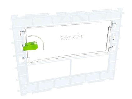 Průhledná plastová dvířka k odchovně CIMUKA CB25