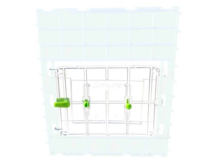 Průhledná plastová dvířka k odchovně CIMUKA CB40