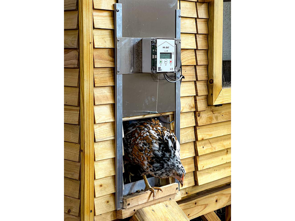 Komplet automatického otevírání a zavírání kurníku JOSTechnik HK-Bat 23x34 R