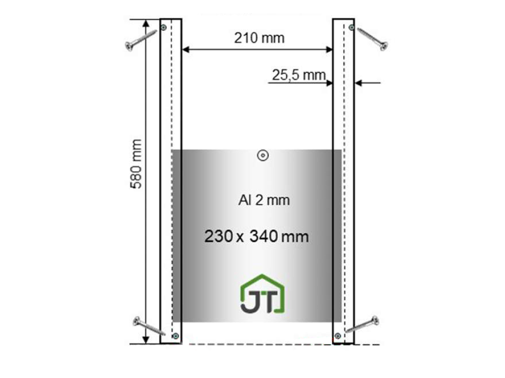 Komplet automatického otevírání a zavírání kurníku JOSTechnik HK-Bat 23x34 D