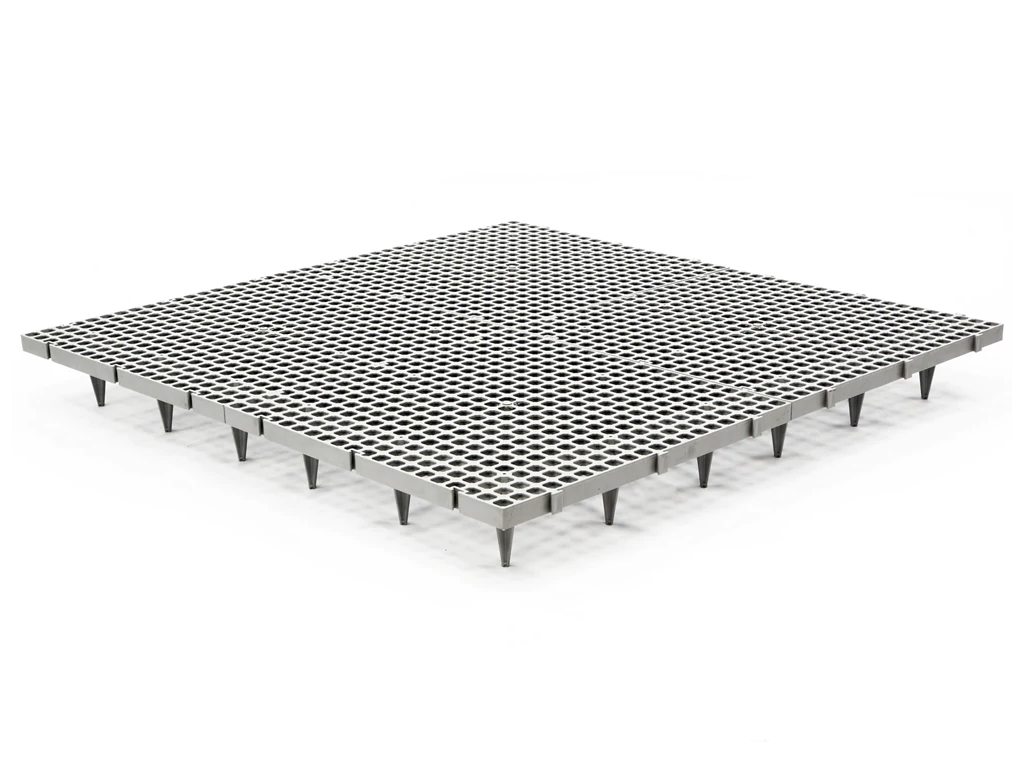 Podlahový rošt CIMUKA PF-CH-G23-H11 - velikost otvorů 2,2 x 2,2 cm