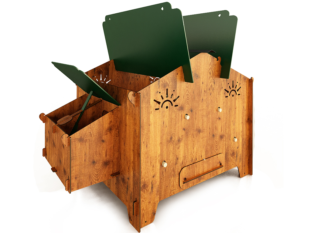 Kurník pro slepice POLLY CHALET 4XL