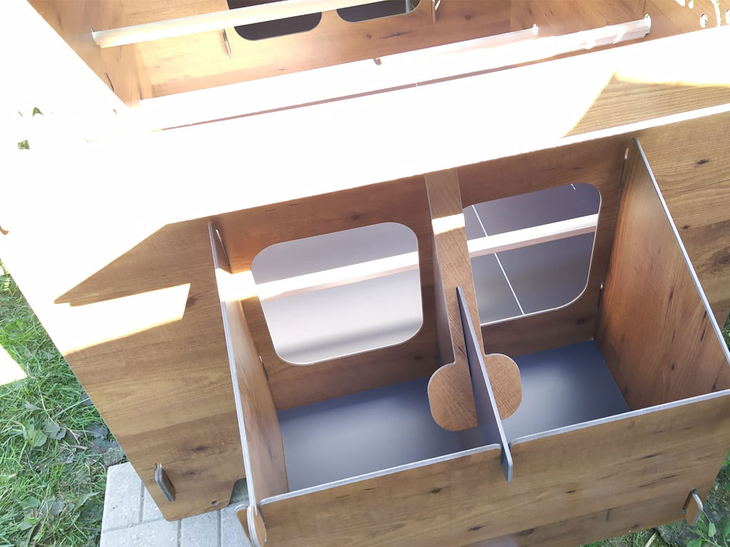 Kurník pro slepice POLLY CHALET 4XL