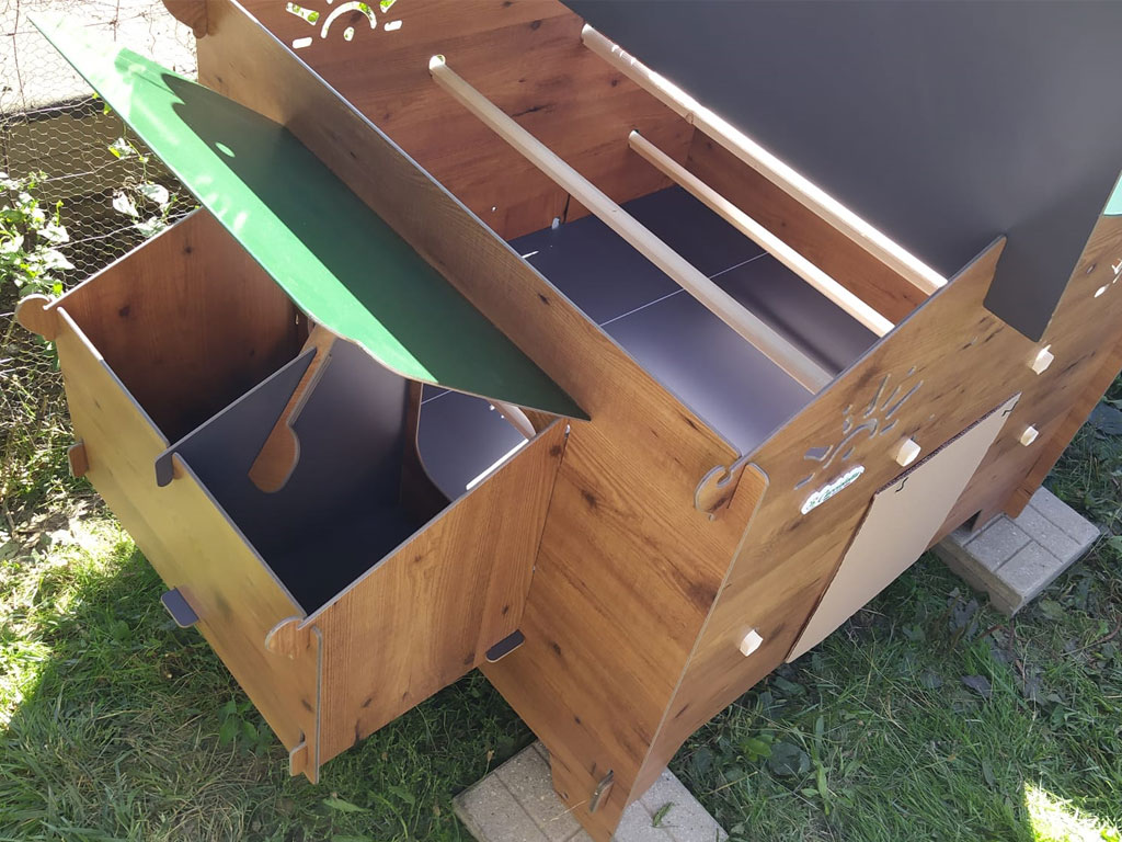 Kurník pro slepice POLLY CHALET 4XL