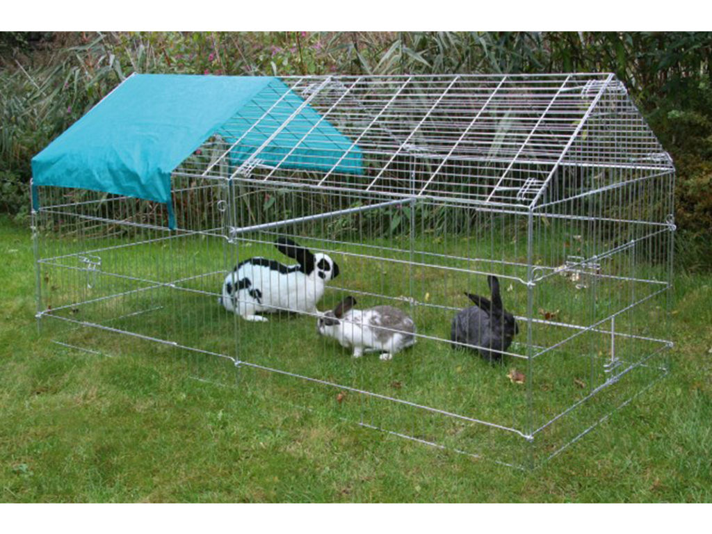 Výběh pro králíky, hlodavce a drůbež  KERBL 220x103x103 cm