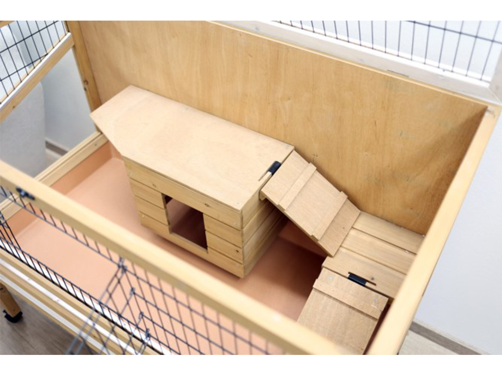 Klec pro králíky a hlodavce KERBL INDOOR DELUXE - jednopatrová