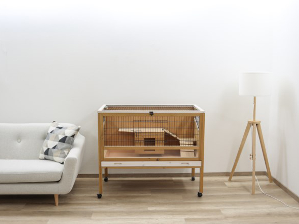 Klec pro králíky a hlodavce KERBL INDOOR DELUXE - jednopatrová