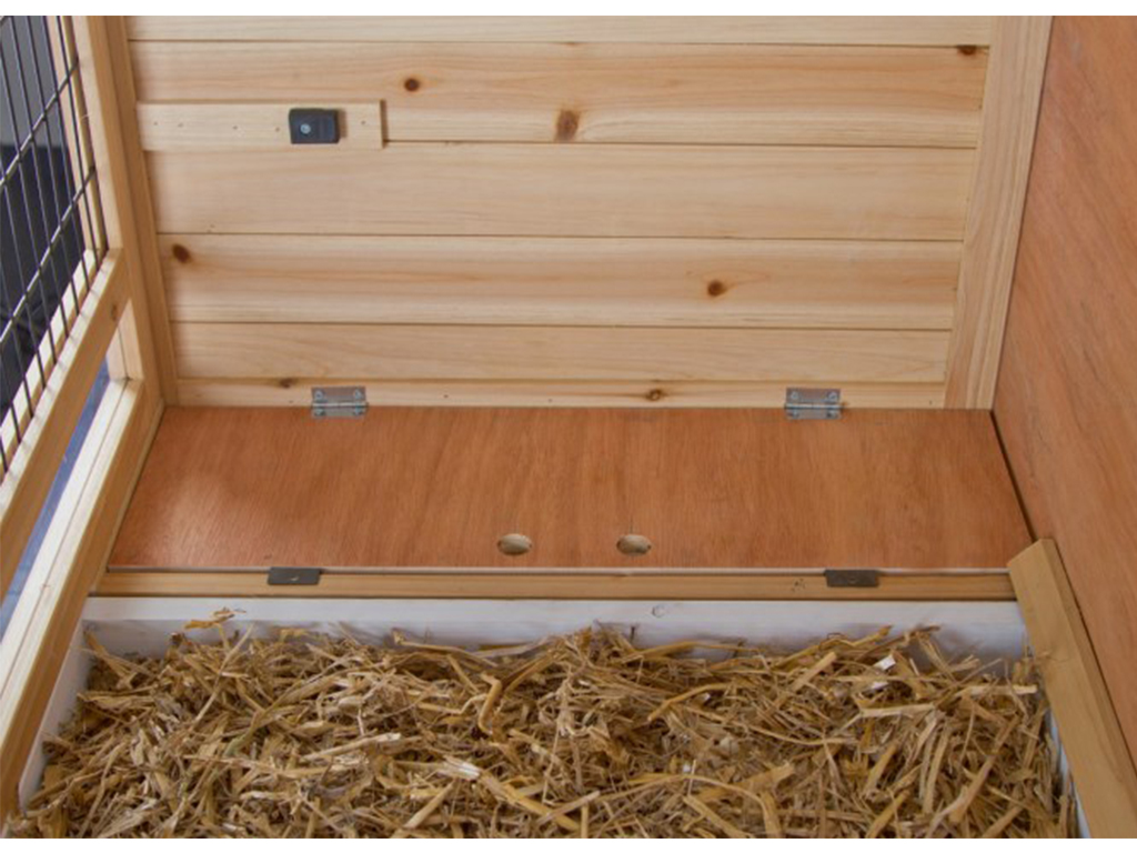 Klec pro králíky a hlodavce KERBL INDOOR DELUXE - dvoupatrová