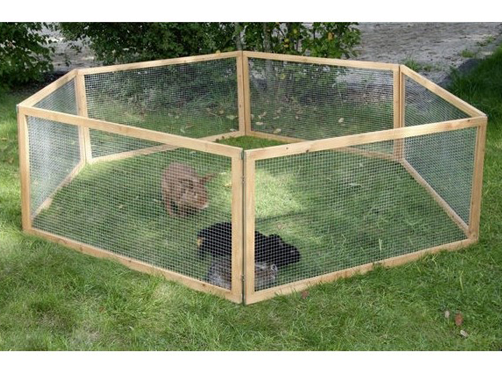 Výběh pro králíky, morčata a další hlodavce KERBL VARIO 120x60 cm