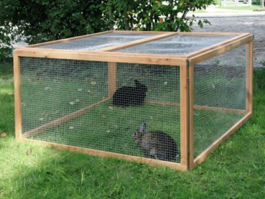 Výběh pro králíky, morčata a další hlodavce KERBL VARIO 120x60 cm