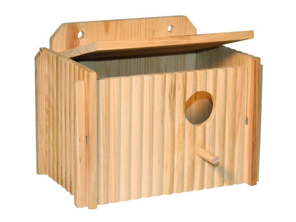 Budka hnízdní pro malé ptactvo KERBL 21 x 13 x 13 cm