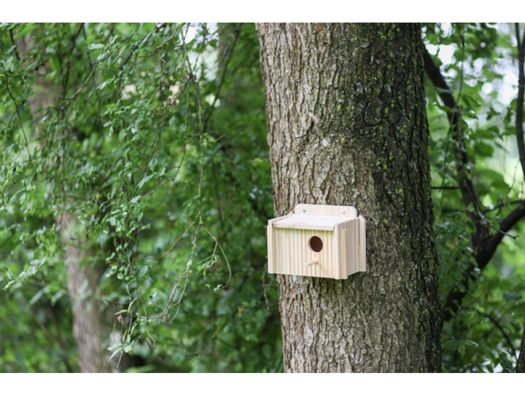Budka hnízdní pro malé ptactvo KERBL 21 x 13 x 13 cm