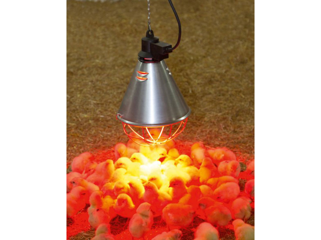 Infralampa s úsporným režimem KERBL ARTAS 175W, kabel 5m