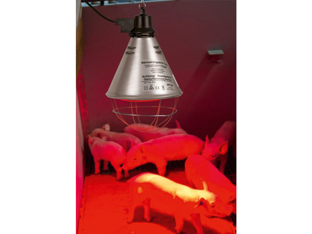 Infralampa s úsporným režimem KERBL ARTAS 175W, kabel 5m