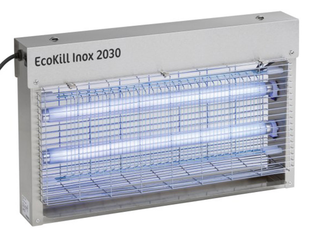 Elektrický lapač hmyzu KERBL ECOKILL INOX 2030 2x15 W