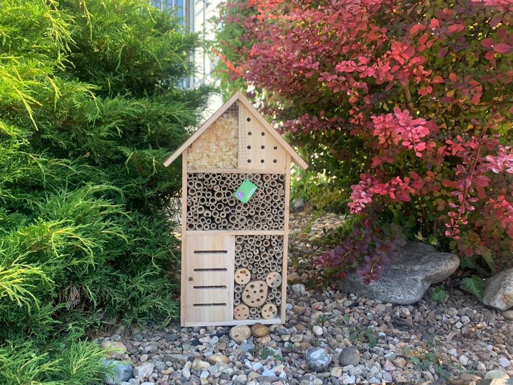 Hmyzí hotel dřevěný KERBL 27x9x49 cm