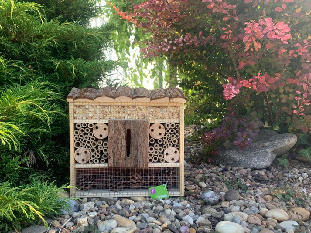Hmyzí hotel dřevěný KERBL 29x8x28 cm