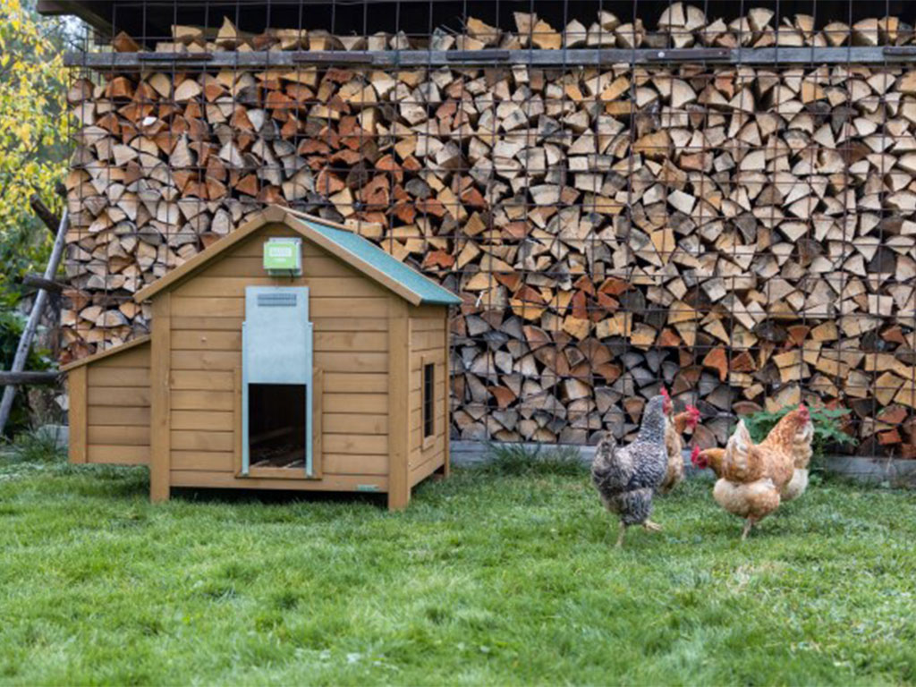 Automatické otevírání a zavírání kurníku KERBL BASIC