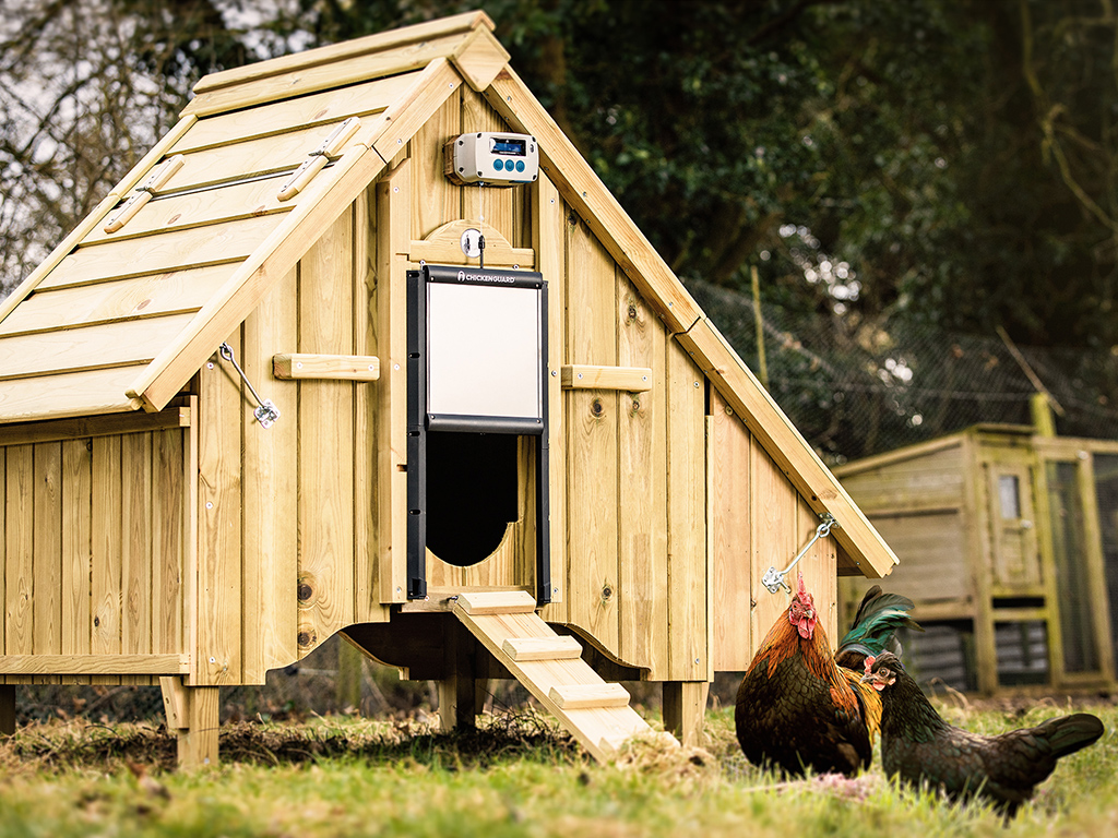 Komplet automatického otevírání a zavírání kurníku CHICKEN GUARD PRO 25x30