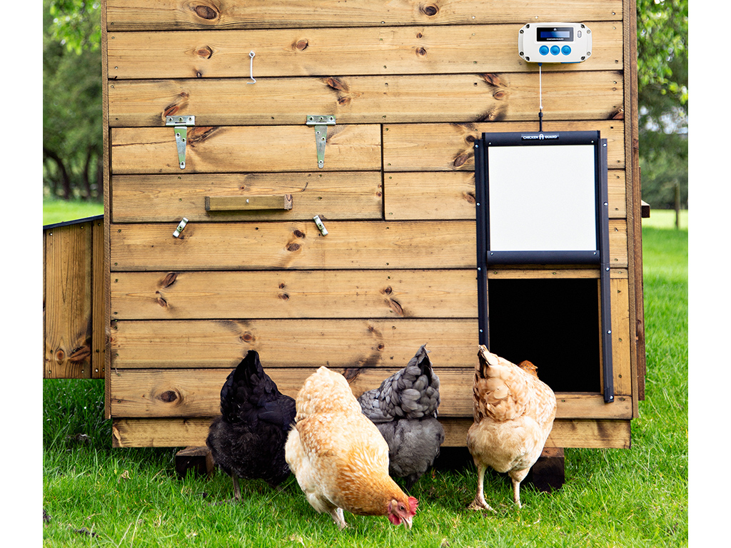 Komplet automatického otevírání a zavírání kurníku CHICKEN GUARD PRO 25x30