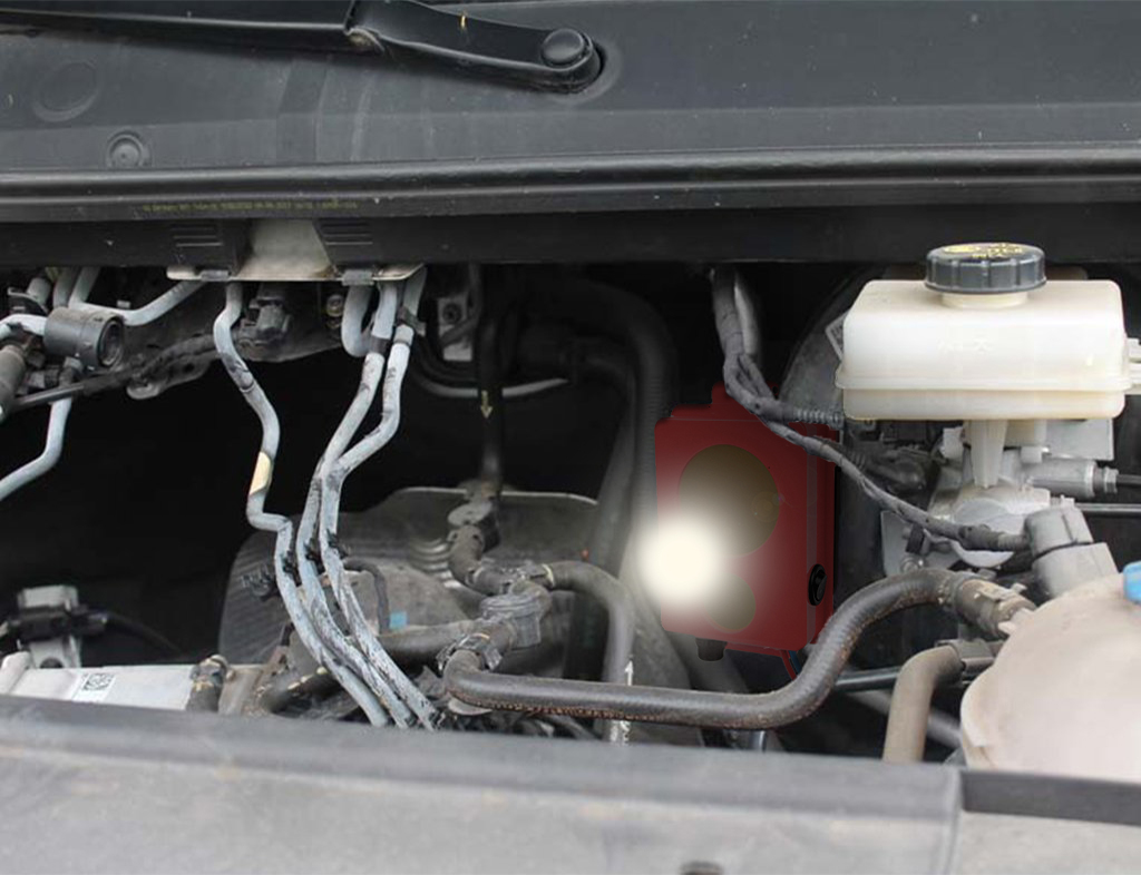 Ultrazvukový plašič do auta na kuny, myši a potkany DRAGON ULTRASONIC A100