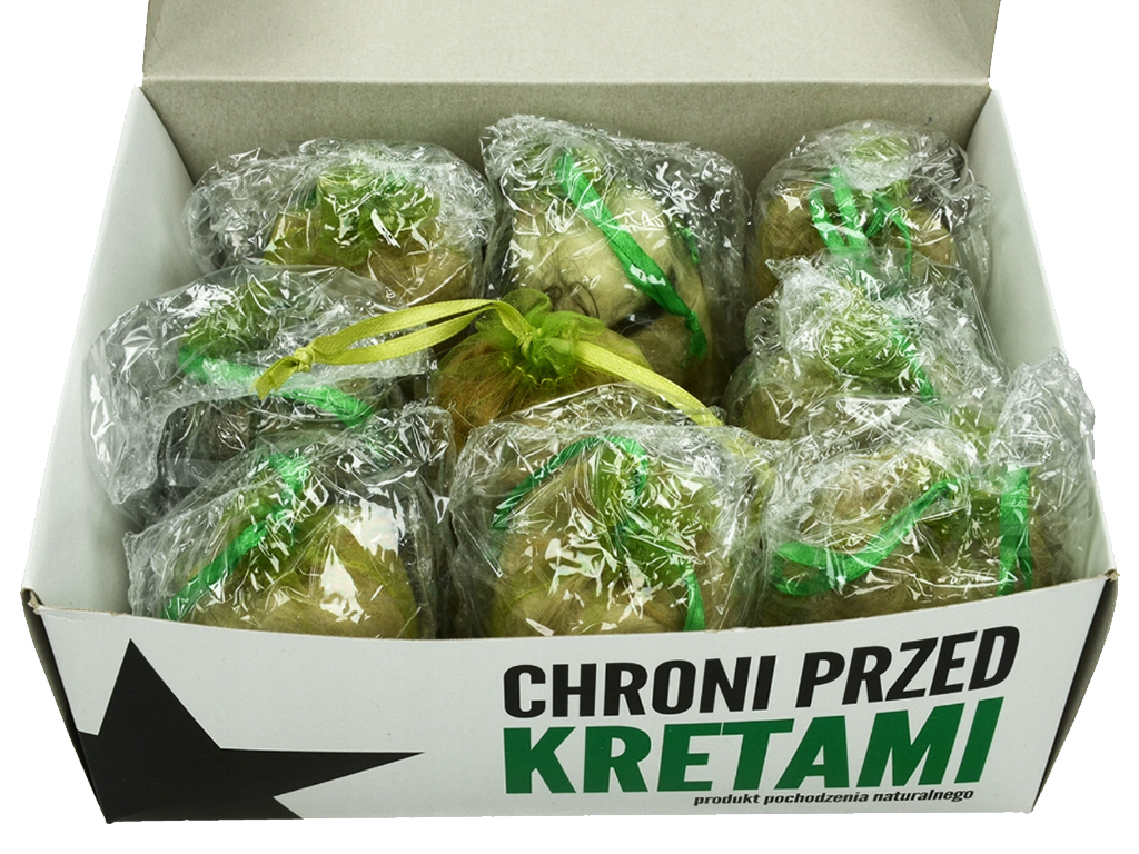 Pachový odpuzovač krtků KUNAGONE, set 10 ks