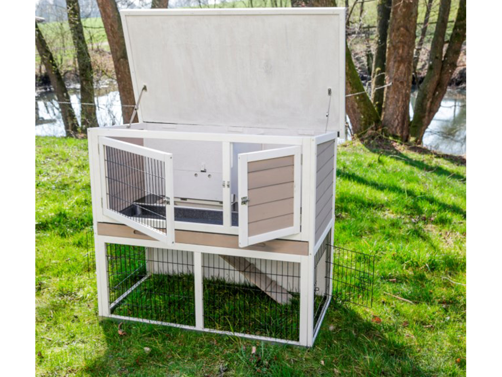 Králíkárna s výběhem KERBL LUCKY 115x65x100 cm