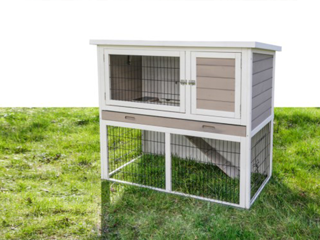 Králíkárna s výběhem KERBL LUCKY 115x65x100 cm