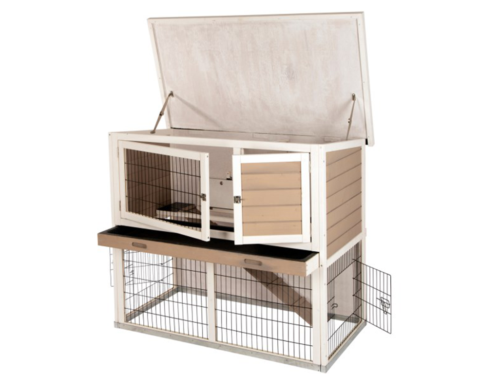 Králíkárna s výběhem KERBL LUCKY 115x65x100 cm