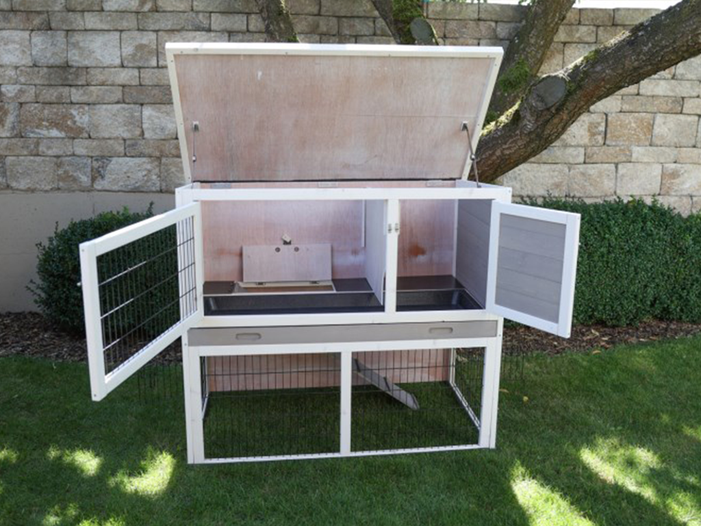 Králíkárna s výběhem KERBL LUCKY 115x65x100 cm