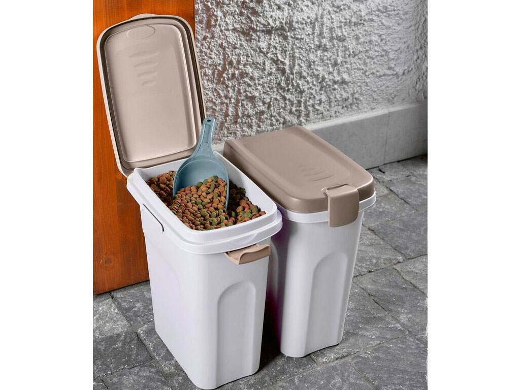 Box na granule pro psy a kočky STEFANPLAST FUSTO 15L