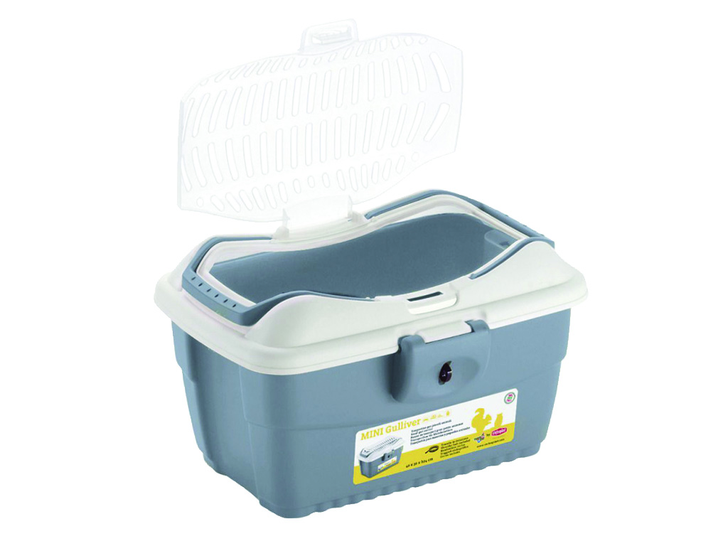 Přepravka pro křečky, králíky, papoušky STEFANPLAST GULLIVER MINI, 40x30x24cm