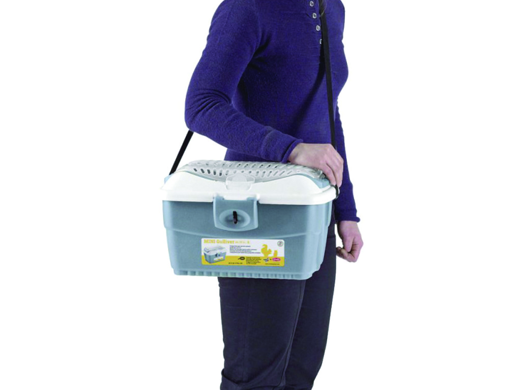 Přepravka pro křečky, králíky, papoušky STEFANPLAST GULLIVER MINI, 40x30x24cm