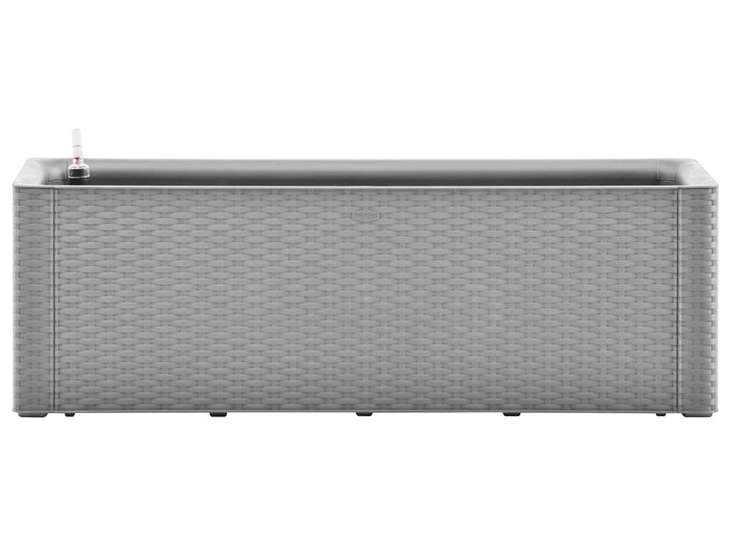 Samozavlažovací truhlík, vyvýšený záhon STEFANPLAST NATURAL DELUXE 100 šedá