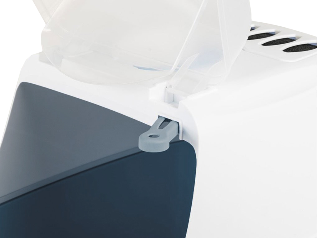 Kočičí záchod STEFANPLAST CATHY EASY CLEAN, modrobílý