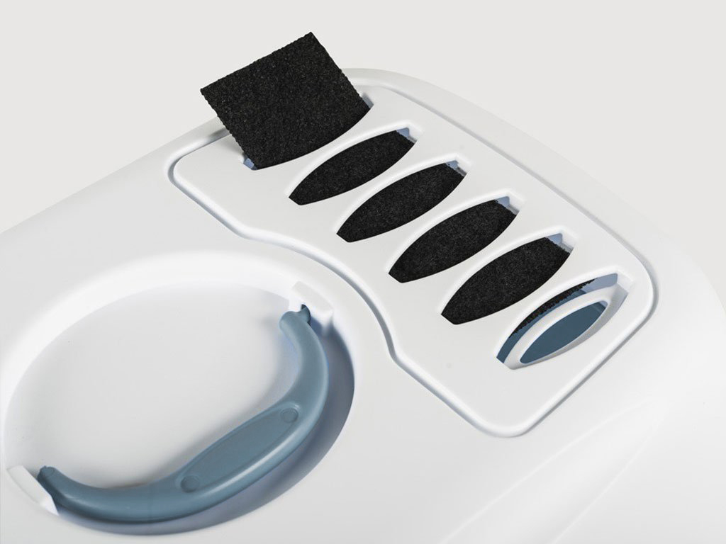 Kočičí záchod STEFANPLAST CATHY EASY CLEAN, modrobílý