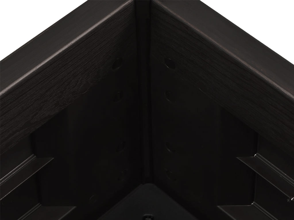 Truhlík, vyvýšený záhon STEFANPLAST ITALIA 43 antracit