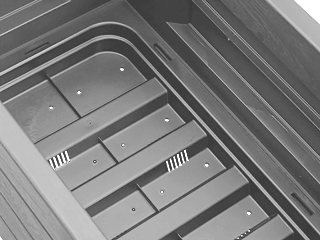 Truhlík, vyvýšený záhon STEFANPLAST ITALIA 43 šedá