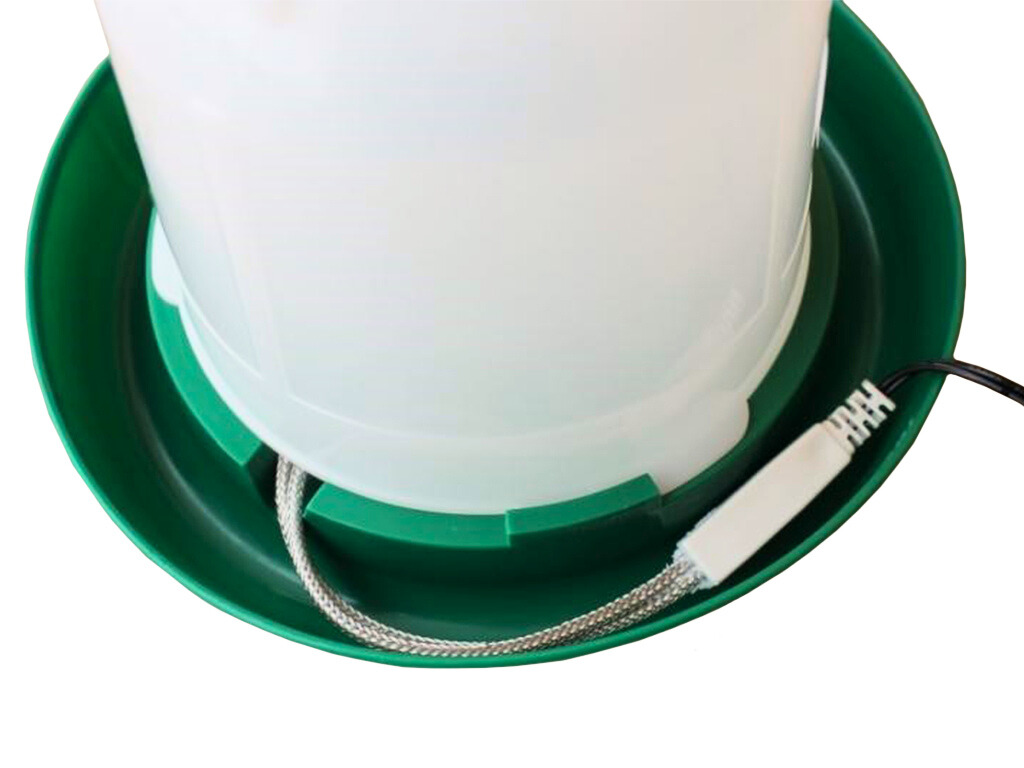 Vyhřívací topný kabel AGF 12V / 6W s adaptérem, nerezové opletení