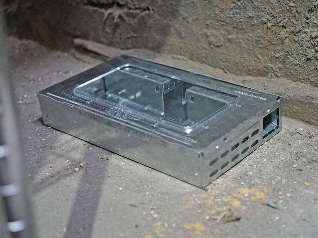 Past na myši domečková AGF obdélníková, s průhledným krytem