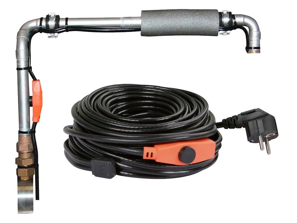 Topný kabel s termostatem KERBL 16W, 1 m