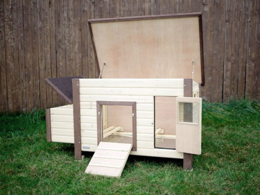 Zateplený vyhřívaný kurník pro slepice KERBL NO FROST