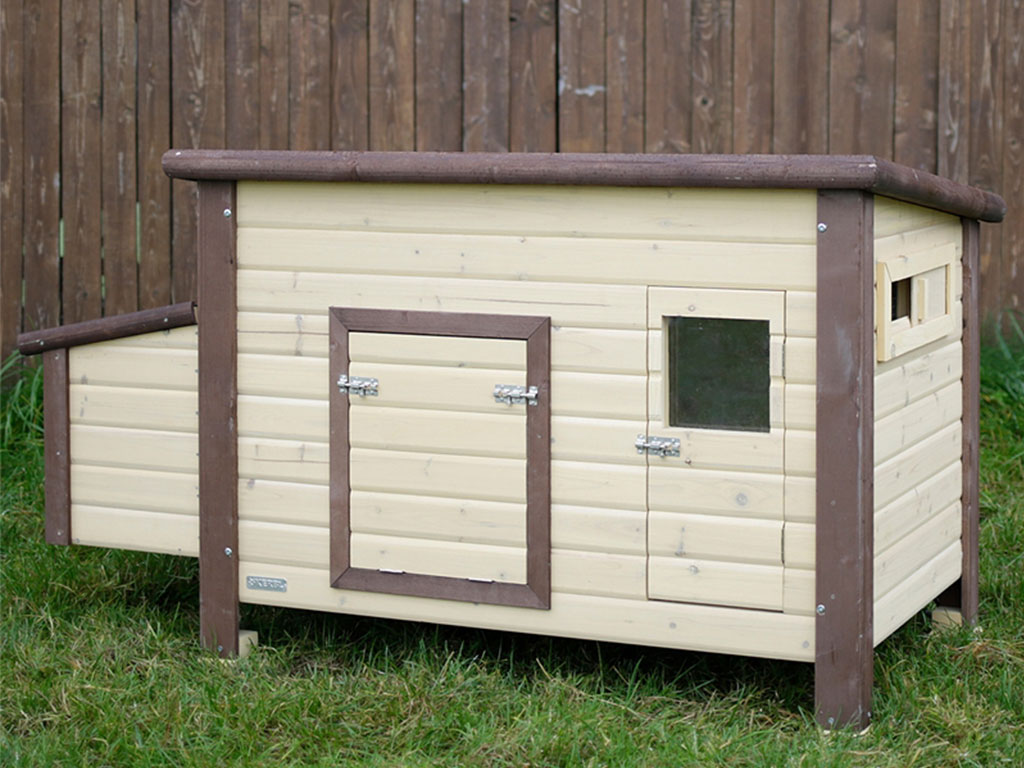 Zateplený vyhřívaný kurník pro slepice KERBL NO FROST