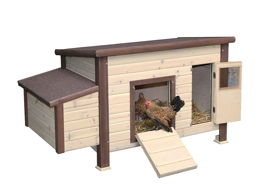 Zateplený vyhřívaný kurník pro slepice KERBL NO FROST